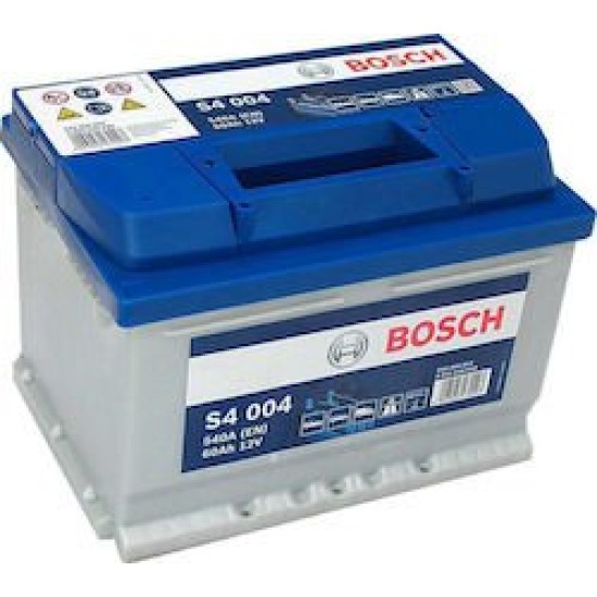 ΜΠΑΤΑΡΙΑ ΑΥΤΟΚΙΝΗΤΟΥ BOSCH S4004 60AH 540AEN.(ΒΛΕΠΕΤΕ ΠΕΡΙΓΡΑΦΗ)