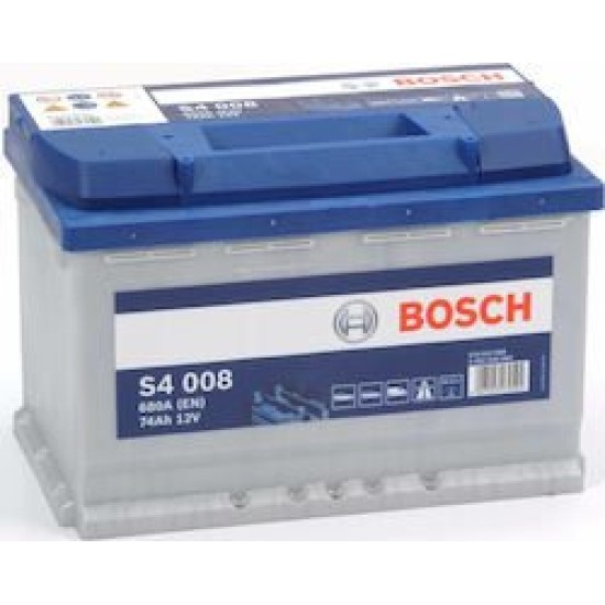 ΜΠΑΤΑΡΙΑ ΑΥΤΟΚΙΝΗΤΟΥ BOSCH S4008 74AH 680AEN.(ΒΛΕΠΕΤΕ ΠΕΡΙΓΡΑΦΗ)