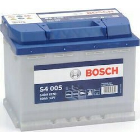 ΜΠΑΤΑΡΙΑ ΑΥΤΟΚΙΝΗΤΟΥ BOSCH S4005 60AH 540AEN.(ΒΛΕΠΕΤΕ ΠΕΡΙΓΡΑΦΗ)