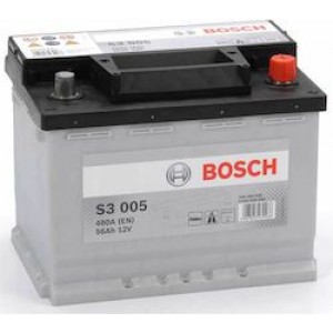 ΜΠΑΤΑΡΙΑ ΑΥΤΟΚΙΝΗΤΟΥ BOSCH S3005 56AH 480AEN.(ΒΛΕΠΕΤΕ ΠΕΡΙΓΡΑΦΗ)