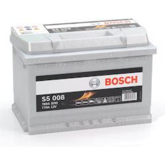 ΜΠΑΤΑΡΙΑ ΑΥΤΟΚΙΝΗΤΟΥ BOSCH S5008 77AH 780AEN (ΒΛΕΠΕΤΕ ΠΕΡΙΓΡΑΦΗ)