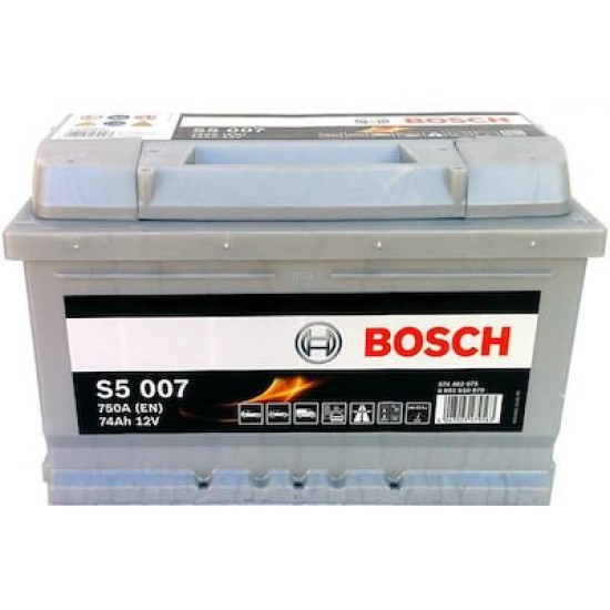 ΜΠΑΤΑΡΙΑ ΑΥΤΟΚΙΝΗΤΟΥ BOSCH S5007 74AH 750AEN (ΒΛΕΠΕΤΕ ΠΕΡΙΓΡΑΦΗ)
