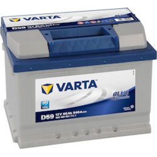 ΜΠΑΤΑΡΙΑ ΑΥΤΟΚΙΝΗΤΟΥ VARTA D59 60AH 540AEN (ΒΛΕΠΕΤΕ ΠΕΡΙΓΡΑΦΗ)