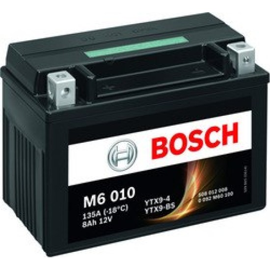 ΜΠΑΤΑΡΙΑ BOSCH MOTO YTX9-BS 8AH (0092M6010)