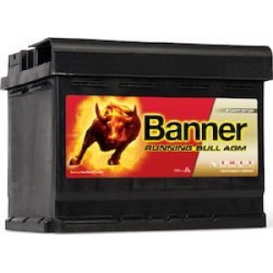 ΜΠΑΤΑΡΙΑ BANNER RUNNING BULL 56001 60AH 640AEN START-STOP-DELIVERY & ΤΟΠΟΘΕΤΗΣΗ ΣΕ ΟΛΗ ΤΗ ΘΕΣΣΑΛΟΝΙΚΗ