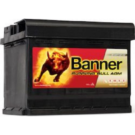 ΜΠΑΤΑΡΙΑ BANNER RUNNING BULL 56001 60AH 640AEN START-STOP-DELIVERY & ΤΟΠΟΘΕΤΗΣΗ ΣΕ ΟΛΗ ΤΗ ΘΕΣΣΑΛΟΝΙΚΗ