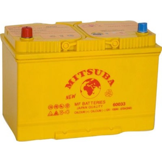 ΜΠΑΤΑΡΙΑ ΑΥΤΟΚΙΝΗΤΟΥ MITSUBA 60033 100AH 780AEN (ΒΛΕΠΕΤΕ ΠΕΡΙΓΡΑΦΗ)