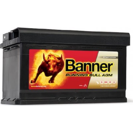 ΜΠΑΤΑΡΙΑ BANNER RUNNING BULL 58001 80AH 800AEN START-STOP-DELIVERY & ΤΟΠΟΘΕΤΗΣΗ ΣΕ ΟΛΗ ΤΗ ΘΕΣΣΑΛΟΝΙΚΗ