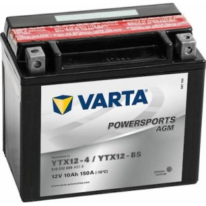 VARTA POWERSPORTS AGM 10AH YTX12-BS
