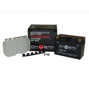 OKYAMI MOTO YT9B-BS 8AH