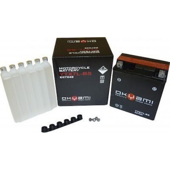OKYAMI MOTO YTX7L-BS 6AH