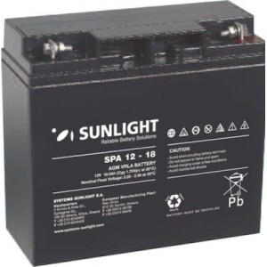 SUNLIGHT 12-18 12V 18AH